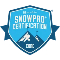 Snowflake SnowPro Core badge